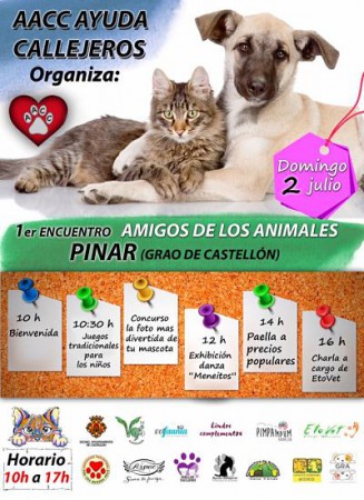 Primer encuentro amigos de los animales Pinar